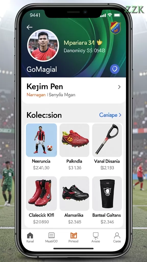 Cuplikan layar INDO126 — pengaturan akun